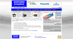 Desktop Screenshot of northerndynamics.ca